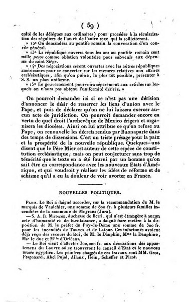 L'ami de la religion et du roi journal ecclesiastique, politique et litteraire