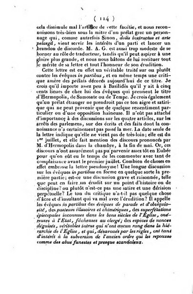 L'ami de la religion et du roi journal ecclesiastique, politique et litteraire