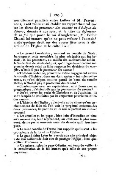 L'ami de la religion et du roi journal ecclesiastique, politique et litteraire