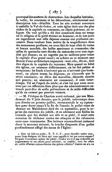 L'ami de la religion et du roi journal ecclesiastique, politique et litteraire