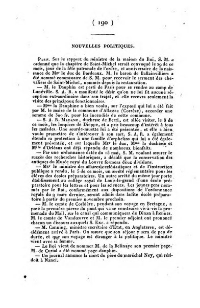 L'ami de la religion et du roi journal ecclesiastique, politique et litteraire