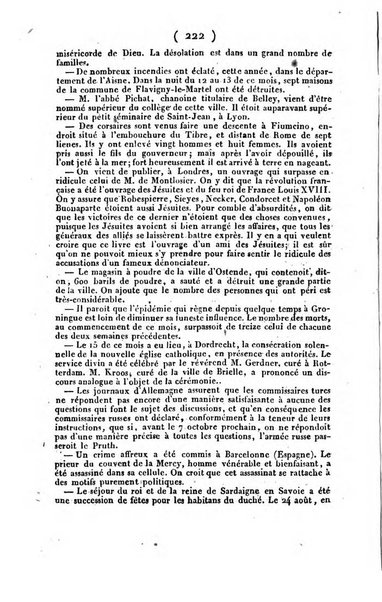 L'ami de la religion et du roi journal ecclesiastique, politique et litteraire