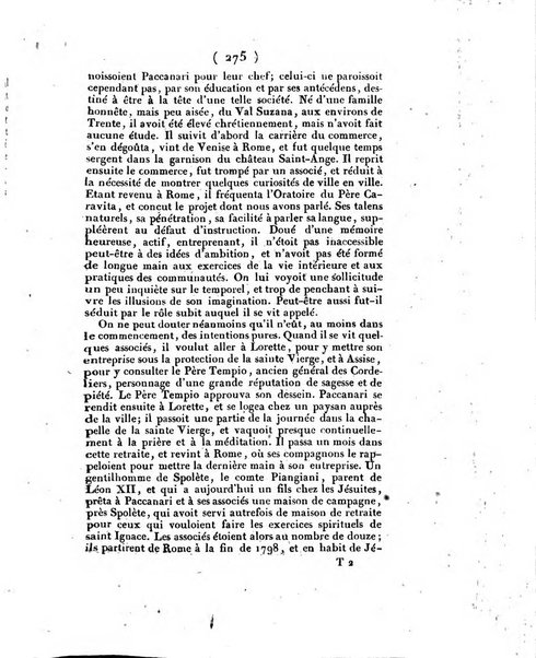 L'ami de la religion et du roi journal ecclesiastique, politique et litteraire