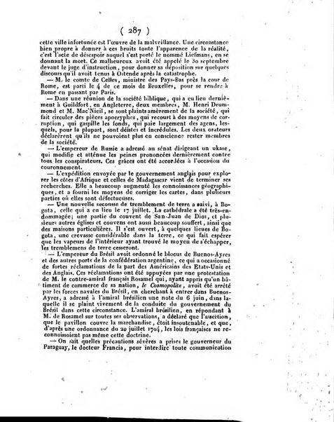 L'ami de la religion et du roi journal ecclesiastique, politique et litteraire