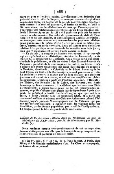 L'ami de la religion et du roi journal ecclesiastique, politique et litteraire