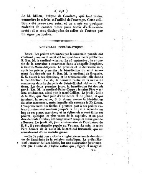 L'ami de la religion et du roi journal ecclesiastique, politique et litteraire