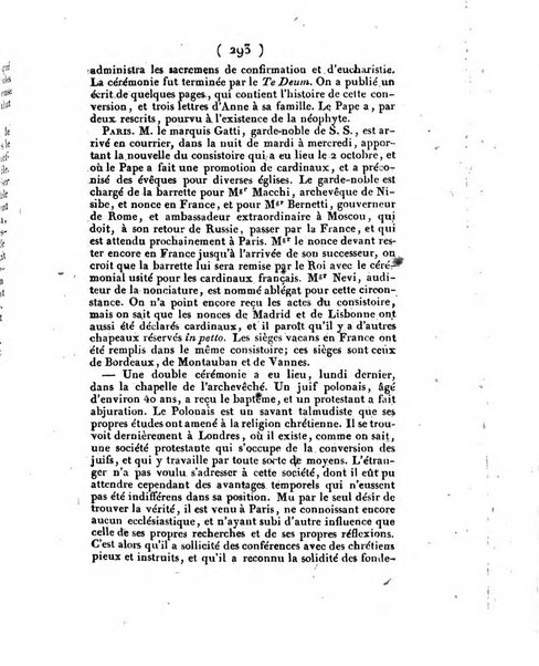 L'ami de la religion et du roi journal ecclesiastique, politique et litteraire