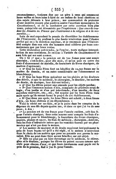 L'ami de la religion et du roi journal ecclesiastique, politique et litteraire