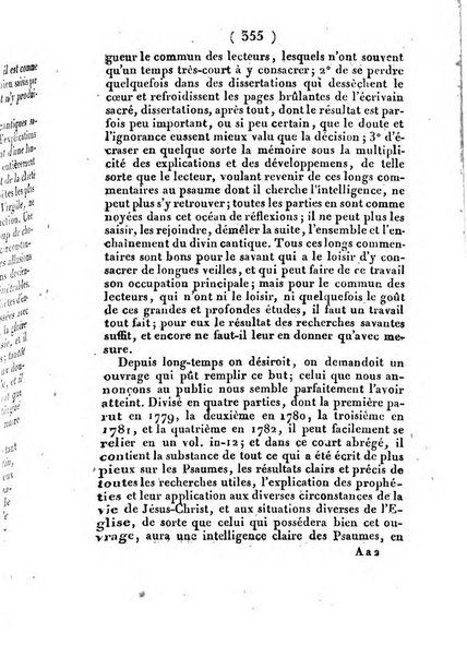 L'ami de la religion et du roi journal ecclesiastique, politique et litteraire