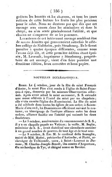 L'ami de la religion et du roi journal ecclesiastique, politique et litteraire