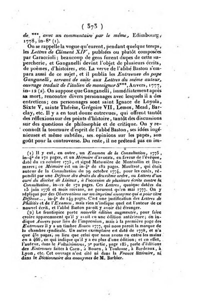 L'ami de la religion et du roi journal ecclesiastique, politique et litteraire