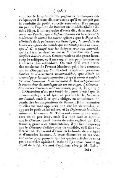 L'ami de la religion et du roi journal ecclesiastique, politique et litteraire