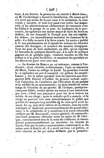 L'ami de la religion et du roi journal ecclesiastique, politique et litteraire