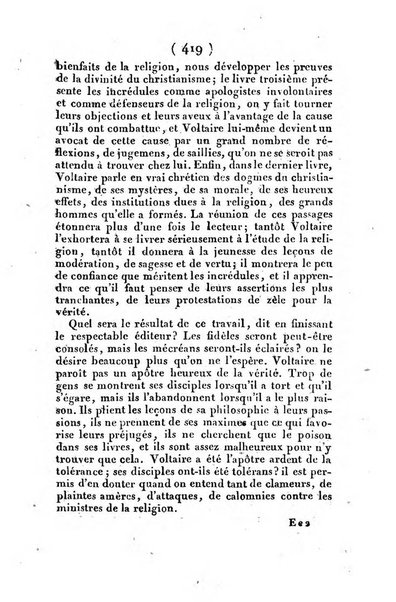 L'ami de la religion et du roi journal ecclesiastique, politique et litteraire