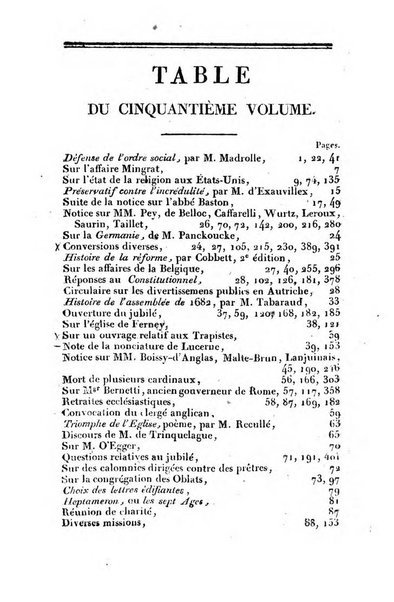 L'ami de la religion et du roi journal ecclesiastique, politique et litteraire