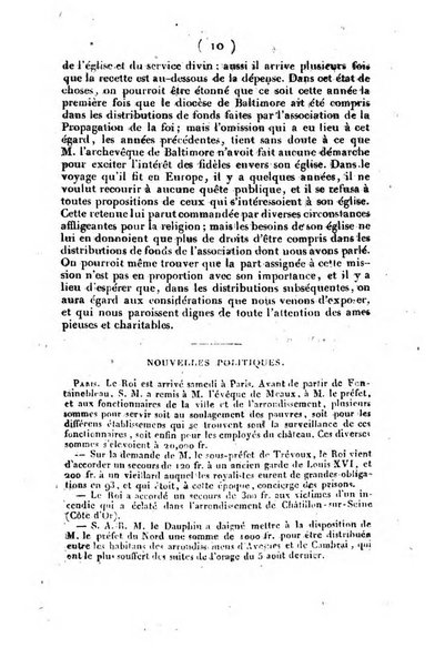 L'ami de la religion et du roi journal ecclesiastique, politique et litteraire