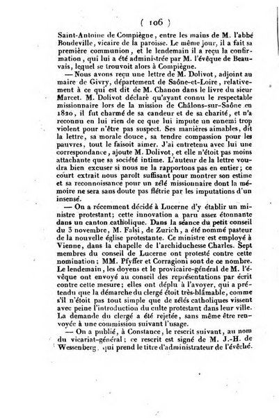 L'ami de la religion et du roi journal ecclesiastique, politique et litteraire