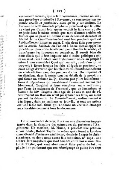 L'ami de la religion et du roi journal ecclesiastique, politique et litteraire