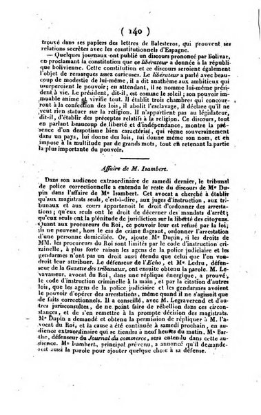 L'ami de la religion et du roi journal ecclesiastique, politique et litteraire