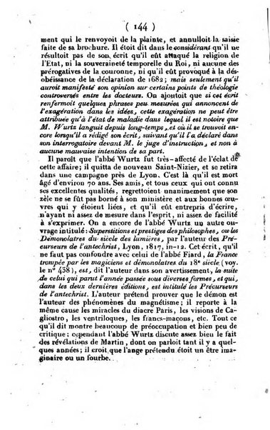 L'ami de la religion et du roi journal ecclesiastique, politique et litteraire