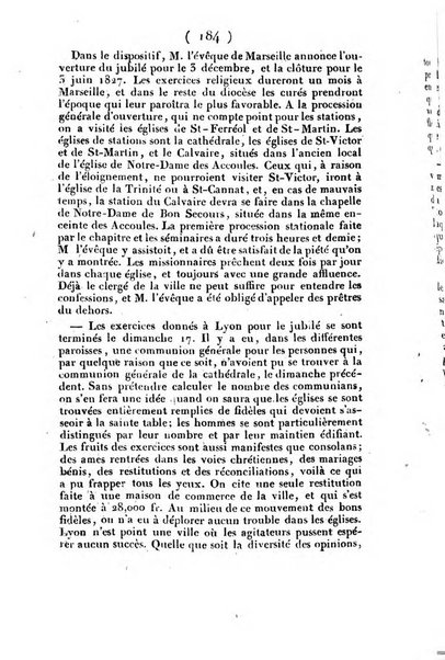 L'ami de la religion et du roi journal ecclesiastique, politique et litteraire