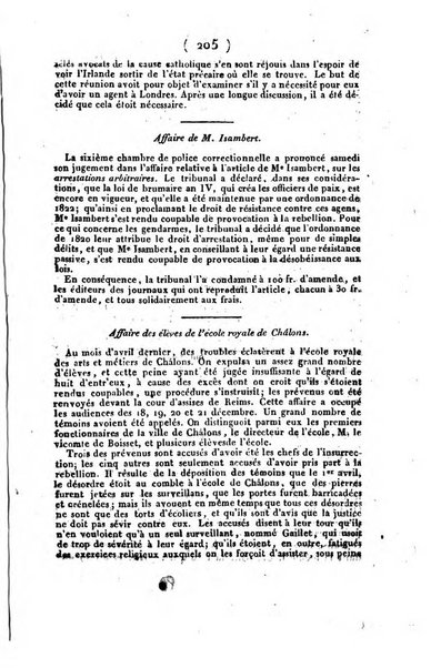 L'ami de la religion et du roi journal ecclesiastique, politique et litteraire