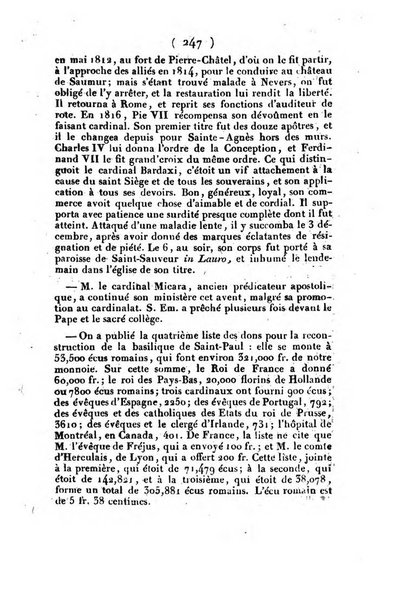 L'ami de la religion et du roi journal ecclesiastique, politique et litteraire