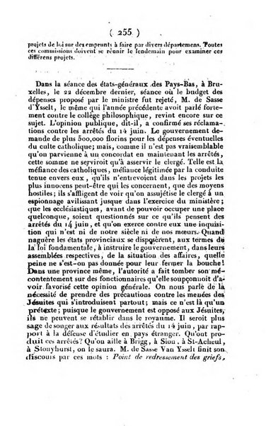 L'ami de la religion et du roi journal ecclesiastique, politique et litteraire