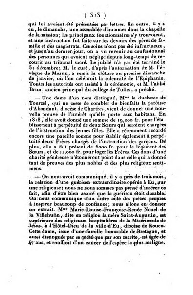 L'ami de la religion et du roi journal ecclesiastique, politique et litteraire