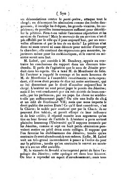 L'ami de la religion et du roi journal ecclesiastique, politique et litteraire