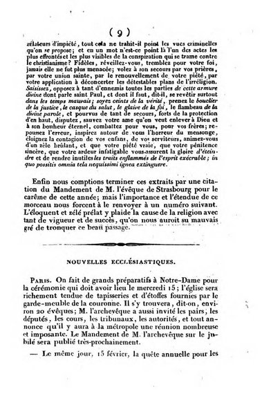 L'ami de la religion et du roi journal ecclesiastique, politique et litteraire