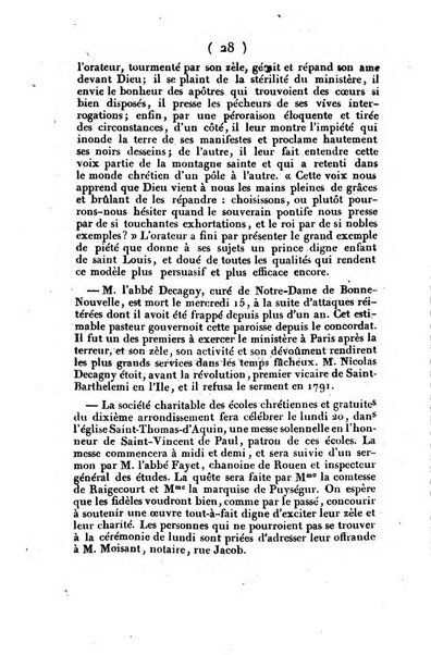 L'ami de la religion et du roi journal ecclesiastique, politique et litteraire