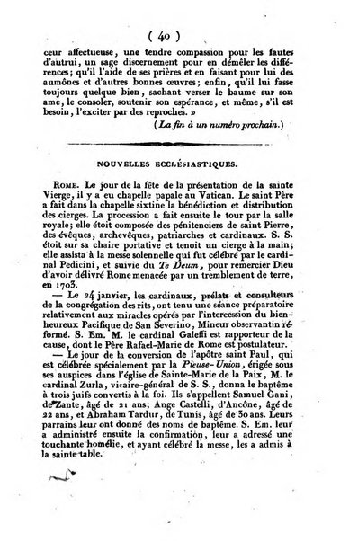 L'ami de la religion et du roi journal ecclesiastique, politique et litteraire