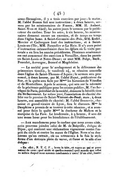 L'ami de la religion et du roi journal ecclesiastique, politique et litteraire