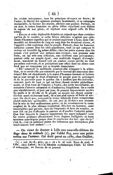 L'ami de la religion et du roi journal ecclesiastique, politique et litteraire