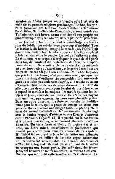 L'ami de la religion et du roi journal ecclesiastique, politique et litteraire