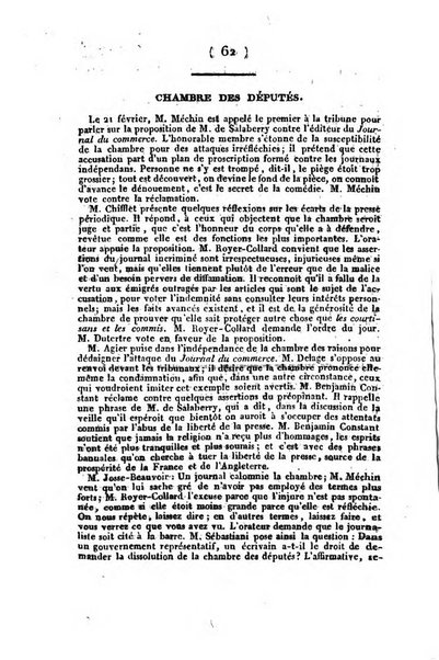 L'ami de la religion et du roi journal ecclesiastique, politique et litteraire