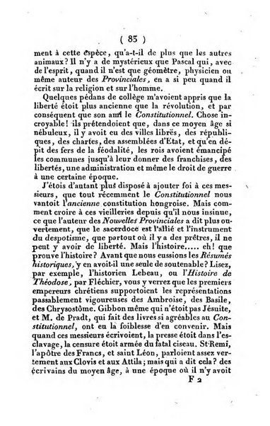 L'ami de la religion et du roi journal ecclesiastique, politique et litteraire