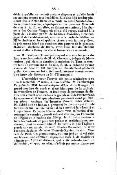 L'ami de la religion et du roi journal ecclesiastique, politique et litteraire