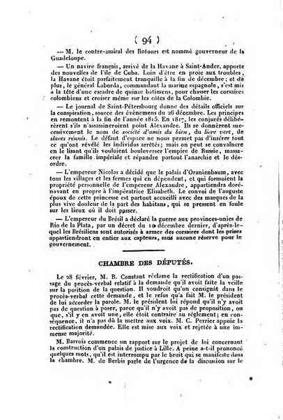 L'ami de la religion et du roi journal ecclesiastique, politique et litteraire