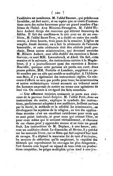 L'ami de la religion et du roi journal ecclesiastique, politique et litteraire