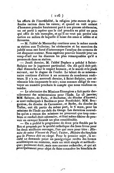 L'ami de la religion et du roi journal ecclesiastique, politique et litteraire