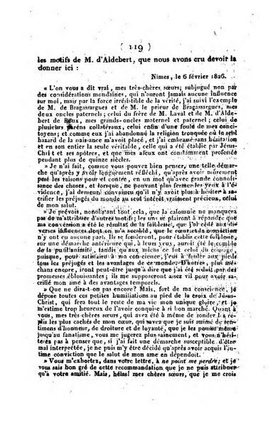 L'ami de la religion et du roi journal ecclesiastique, politique et litteraire