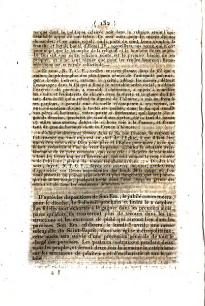 L'ami de la religion et du roi journal ecclesiastique, politique et litteraire