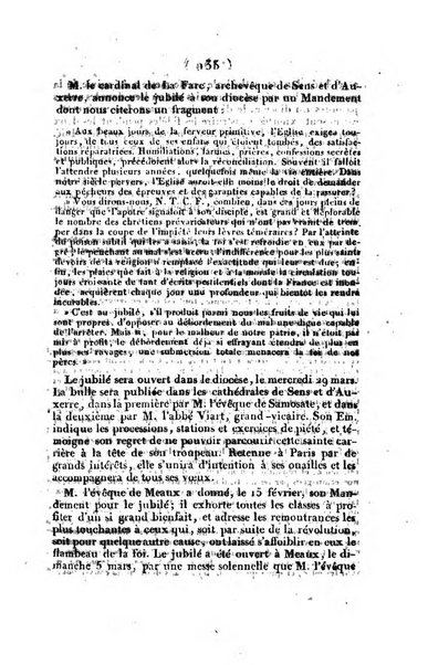 L'ami de la religion et du roi journal ecclesiastique, politique et litteraire