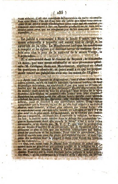 L'ami de la religion et du roi journal ecclesiastique, politique et litteraire