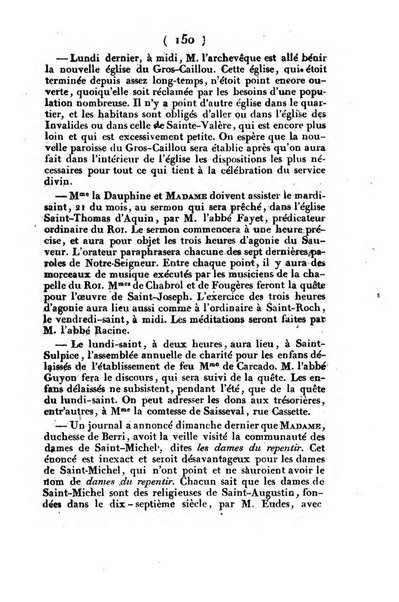 L'ami de la religion et du roi journal ecclesiastique, politique et litteraire