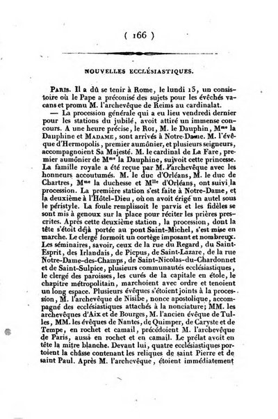 L'ami de la religion et du roi journal ecclesiastique, politique et litteraire