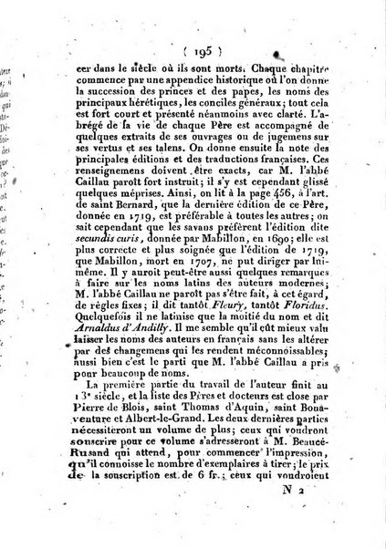 L'ami de la religion et du roi journal ecclesiastique, politique et litteraire