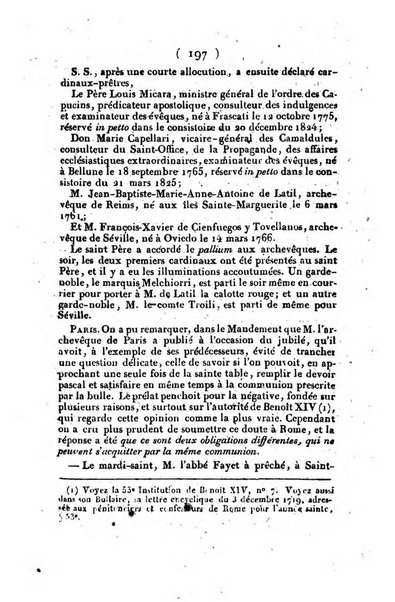 L'ami de la religion et du roi journal ecclesiastique, politique et litteraire